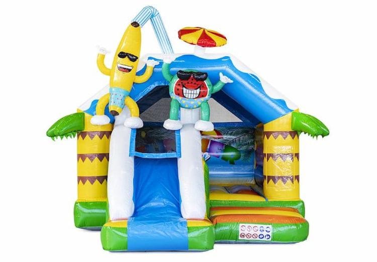 Summer Party slide combo springkasteel — foto 2