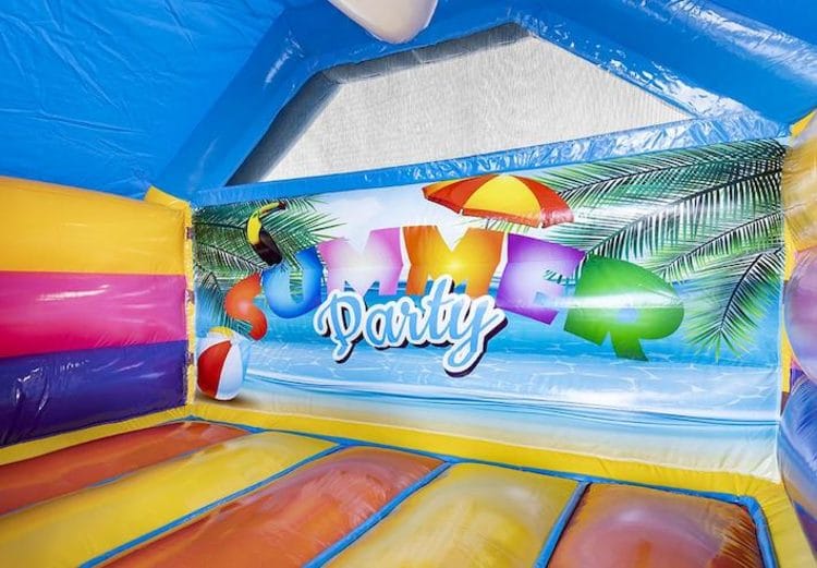 Summer Party slide combo springkasteel — foto 8