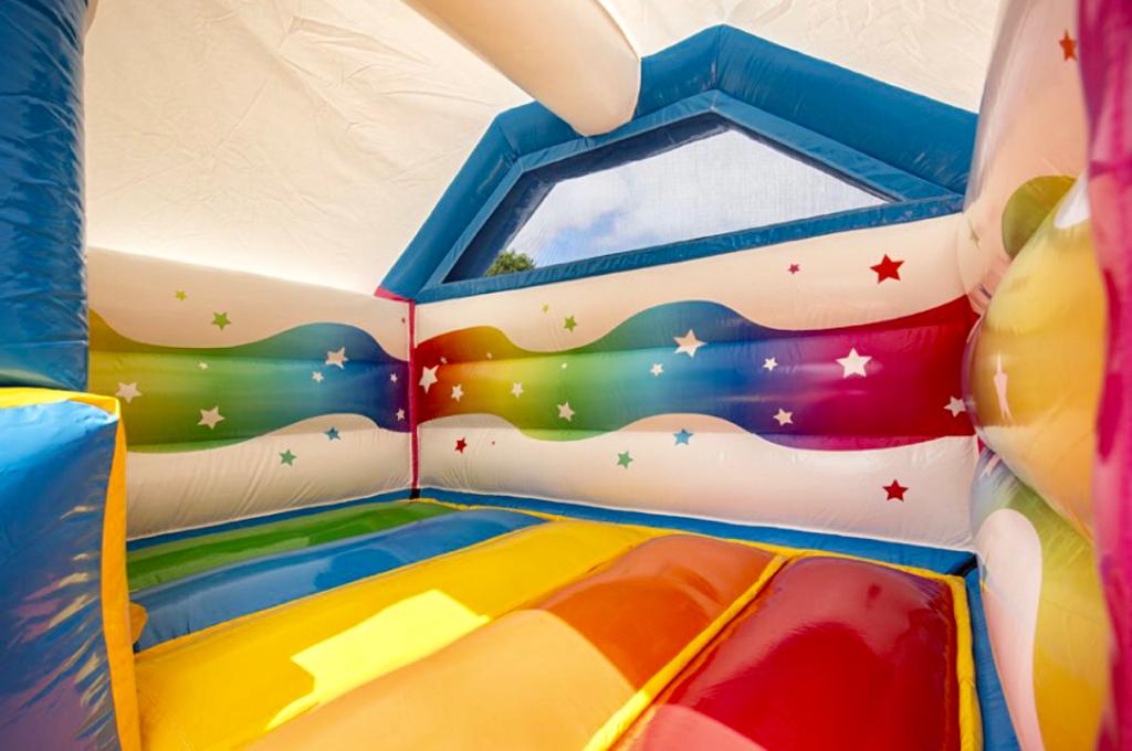 Unicorn slide combo springkasteel — foto 3