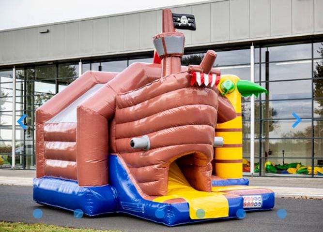 Piratenwereld slide combo springkasteel — foto 2