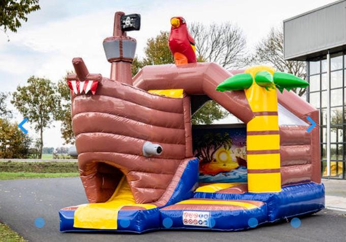 Piratenwereld slide combo springkasteel — foto 3