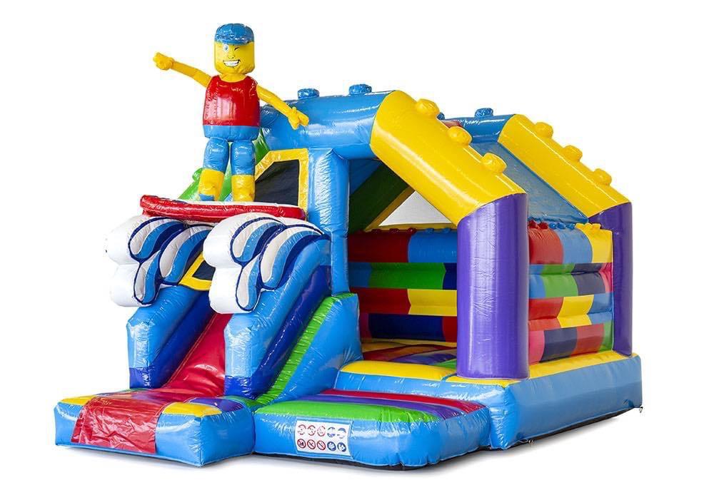 Superblocks slide combo springkasteel — foto 1